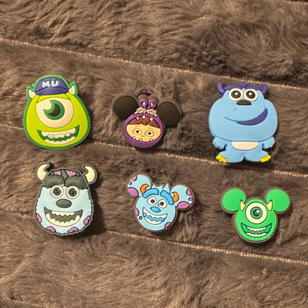 Monsters Inc. Shoe Charms